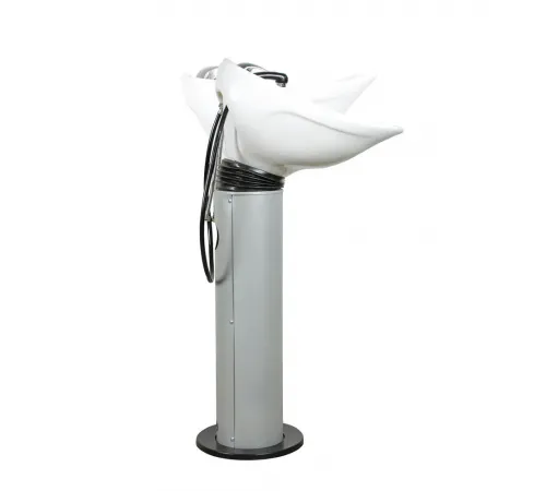 Парикмахерская мойка ЭКО с белой средней раковиной