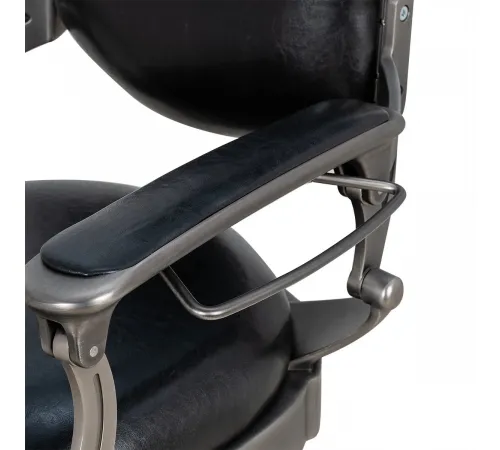 Кресло мужское барбер Ричард каркас Space Grey