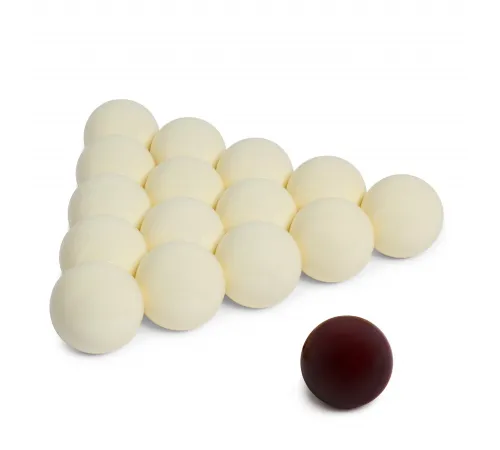 Шары Aramith Premier Pyramid без номеров Ø68 мм Красный биток