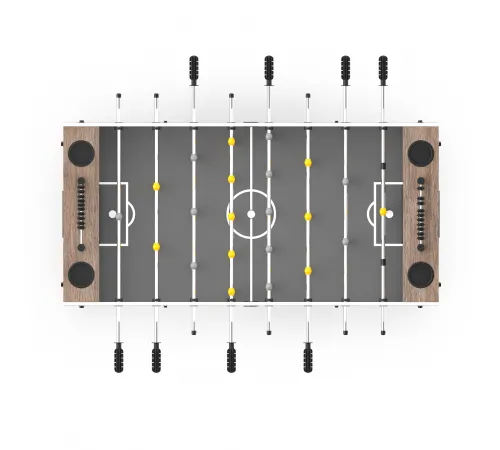 Игровой стол UNIX Line Футбол - Кикер (125х61 см) Grey Wood