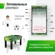 Игровой стол UNIX Line Футбол - Кикер (140х74 cм) Green