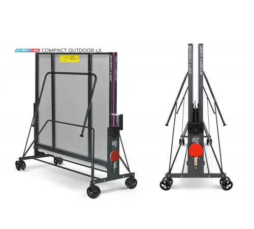Стол теннисный Compact-2 LX  Всепогодный 6 black