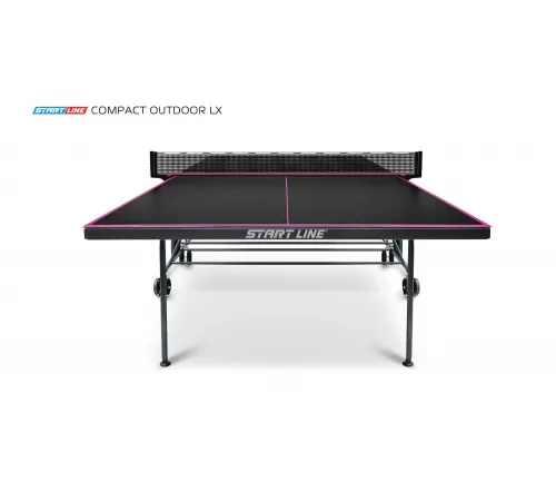 Стол теннисный Compact-2 LX  Всепогодный 6 black