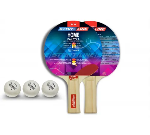 Набор 2 р-ки HOME 2 *, 3 мяча Club Select 12202
