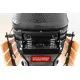 Керамический гриль-барбекю 18 дюймов (черный) (45 см)